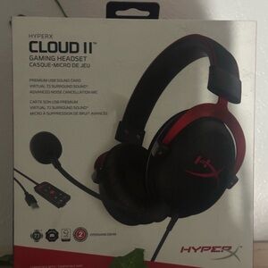 two HyperX headsets. brand new!